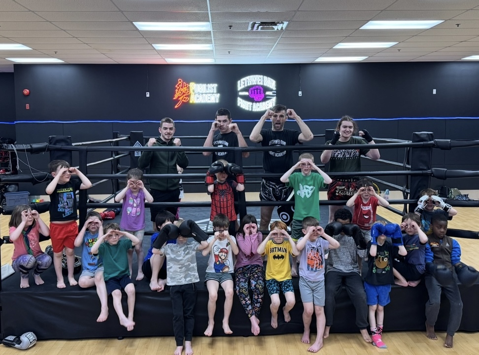 Kids martial arts program at A Foot Above Fitness